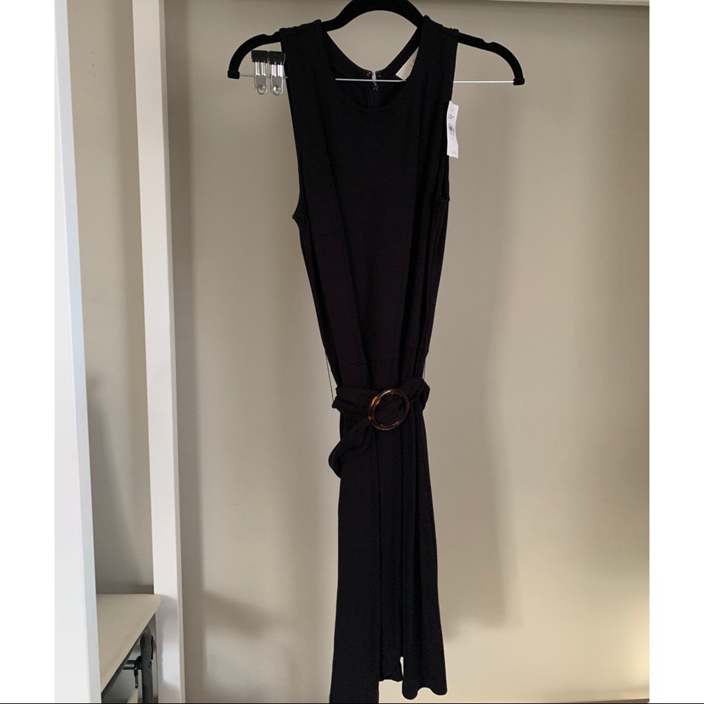 BRAND NEW LOFT dress with tortoise detail